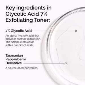 Glycolic Acid 7% Exfoliating Toner
